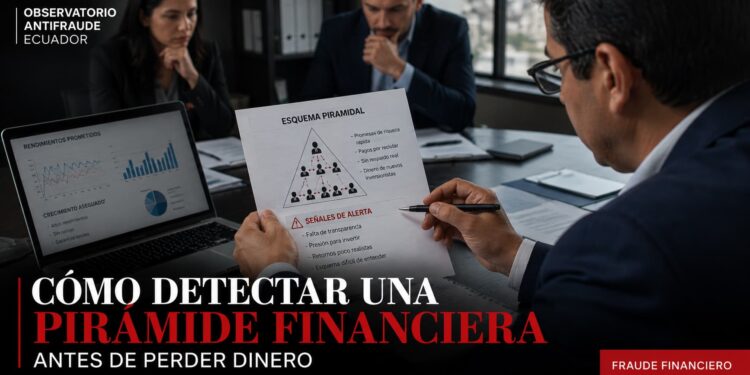 Cómo detectar una Pirámide Financiera en Ecuador antes de perder dinero