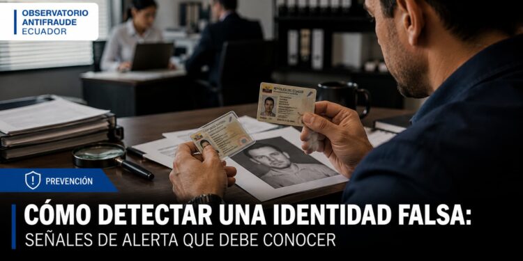 Cómo detectar una identidad falsa: Señales de alerta que debe conocer