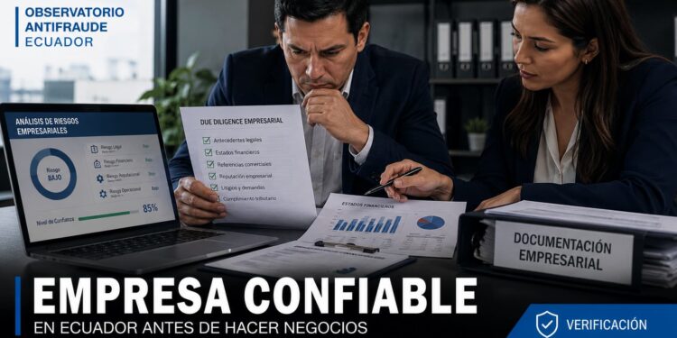 Cómo saber si una empresa es confiable en Ecuador antes de hacer negocios