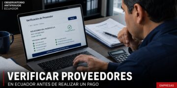 Cómo verificar proveedores en Ecuador antes de realizar un pago