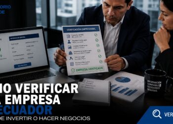 Cómo verificar una empresa en Ecuador antes de invertir o hacer negocios