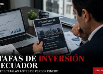 Estafas de inversión en Ecuador: Cómo detectarlas antes de perder dinero