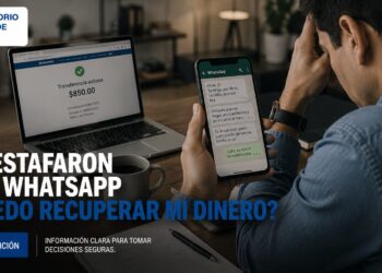 Me estafaron por WhatsApp ¿Puedo recuperar mi dinero?